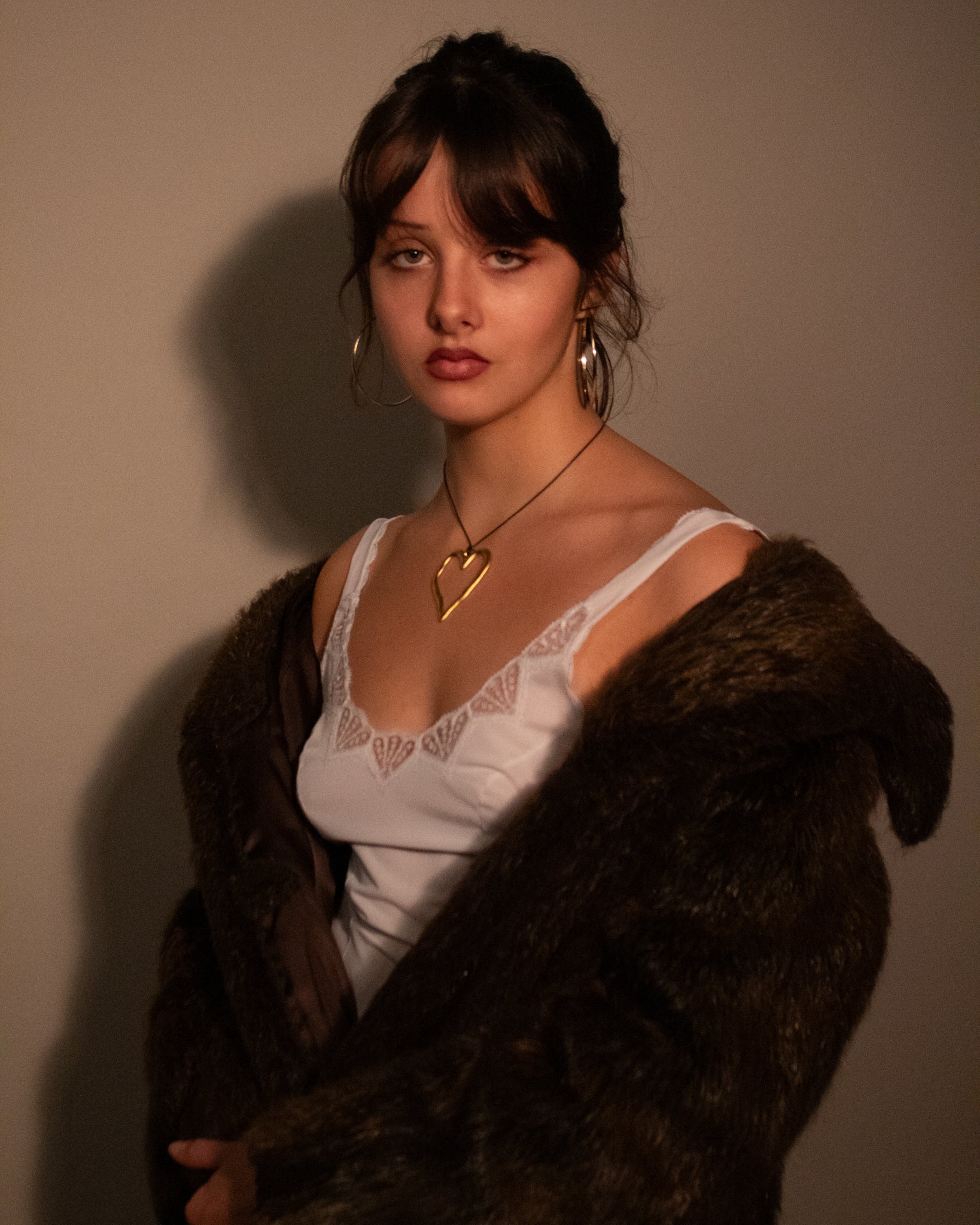 Gold Heart Necklace - Image 3