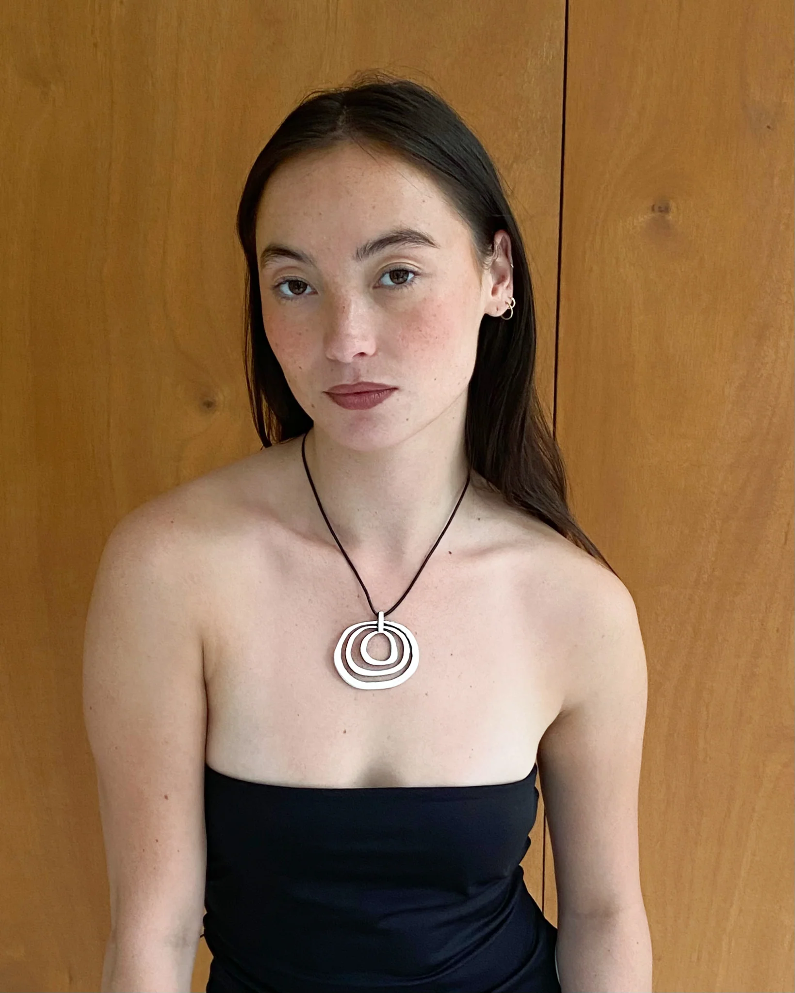 Triple Circle Necklace - Image 3