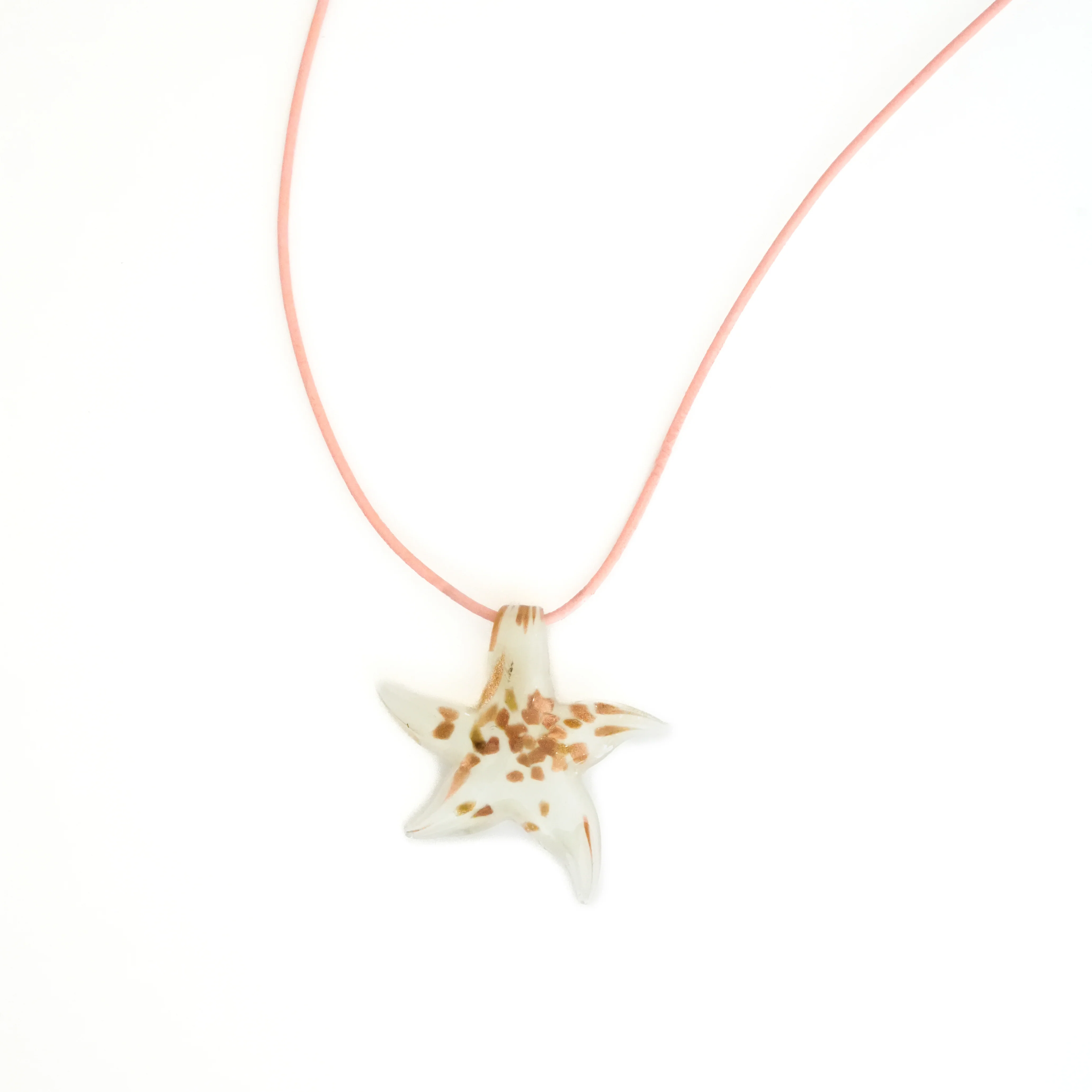 White Starfish Necklace - Image 4