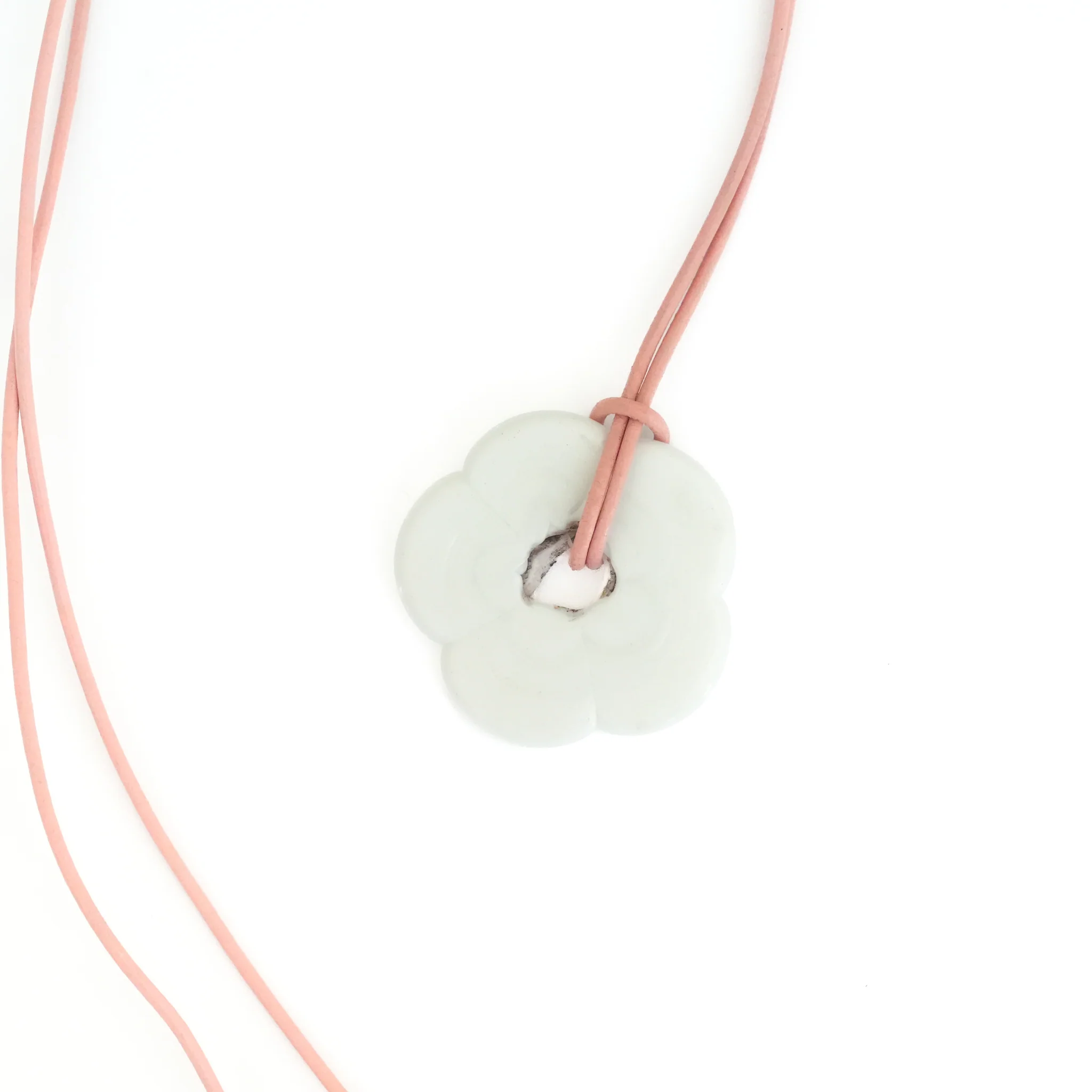 White Flower Necklace - Image 10