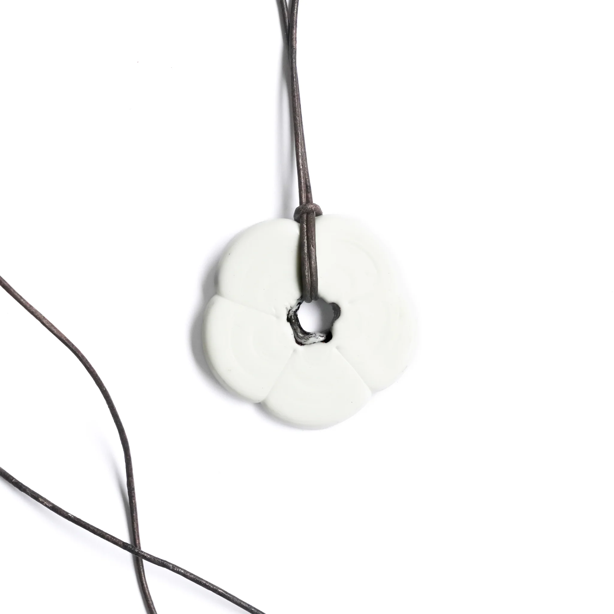 White Flower Necklace - Image 8